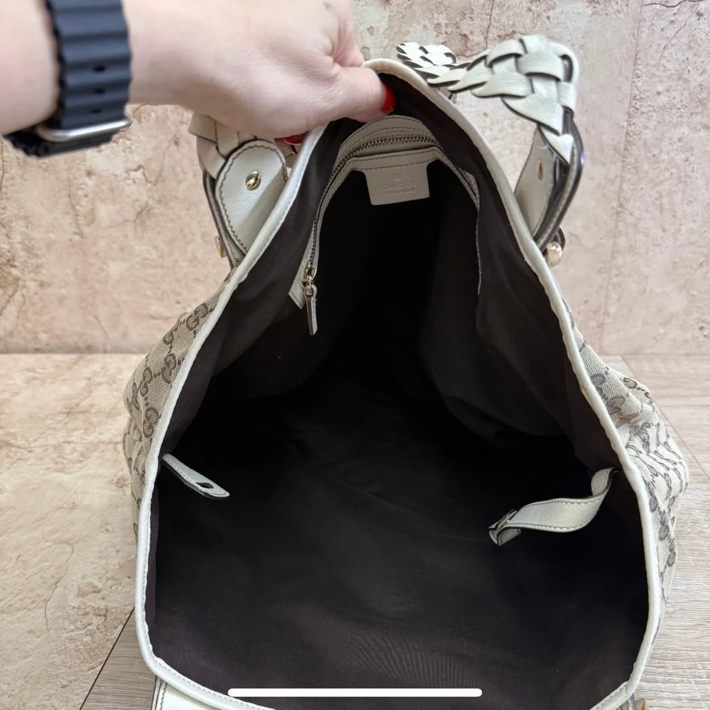EUC Gucci GG canvas Pelham shoulder bag - Picture 4 of 8
